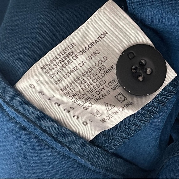 Dunning Golf Shorts Mens 36 x 10" Golf Performance Stretch Ventilated Blue - Picture 9 of 9